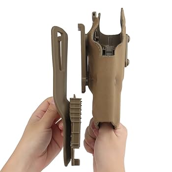 ▲SAFARILANDタイプ ホルスターキット グロック対応右利き用 タンカラー □SAFARILANDタイプ ホルスターキット グロック対応右利き用