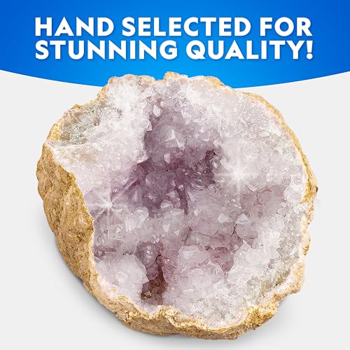 Image of National Geographic Gigantic Geode Kit - Break Open a Huge Geode with Crystals Inside, Earth Science Kit for Kids, Fun Geology Activity, Rock and Mineral Gift for Boys and Girls