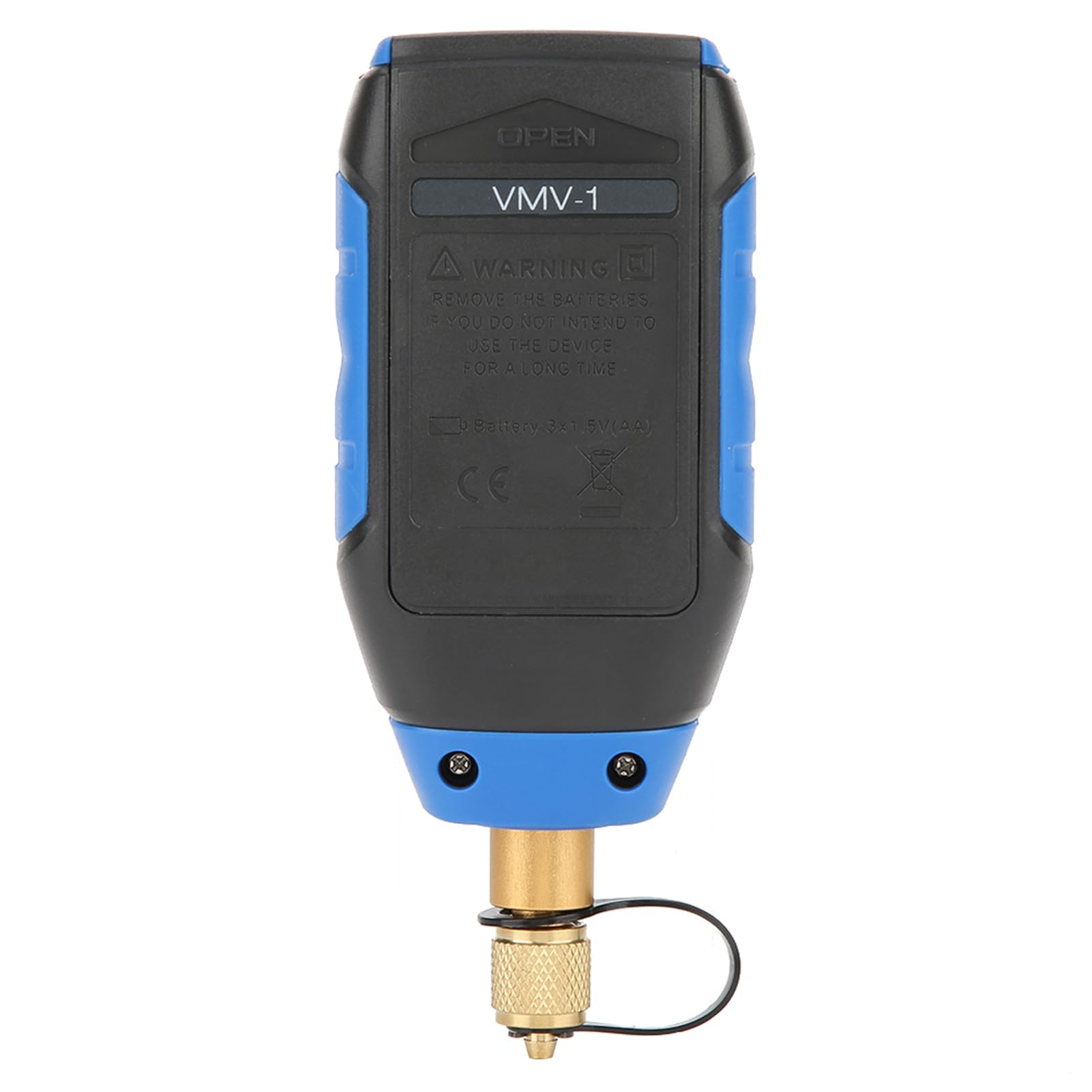 Medidor de Vacío Digital VMV-1, Rango de 0 a 30.000 micras con precisión de 2%, Interfaz 7/16 a 20UNF para aplicaciones HVAC e Industriales
