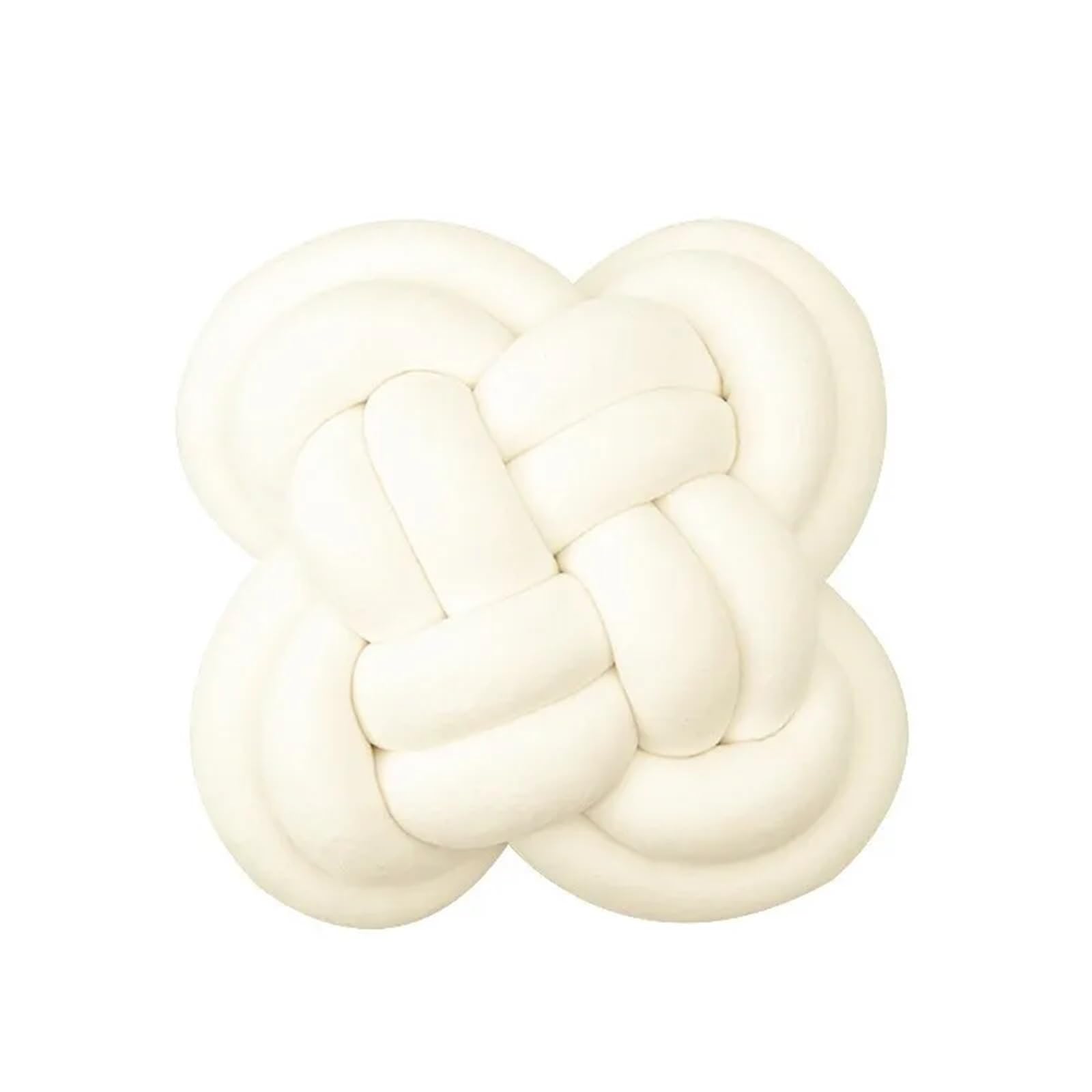 GIYXHU Solid Color Knot Braided Pillow Ball Sofa Decor Bed Bay Window Accent Cushion for Couch(Color 3)