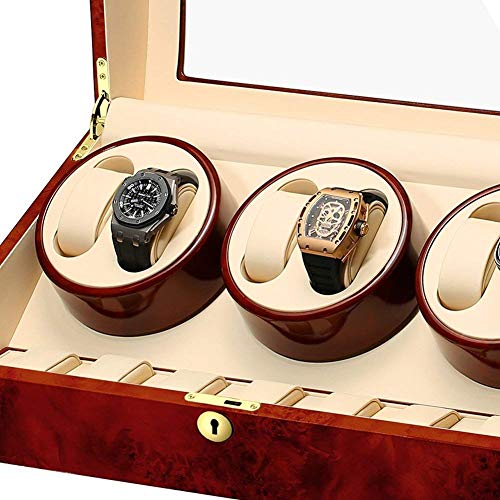 Cajas de almacenamiento para 6 relojes automáticos con doble rotor para regalar 3