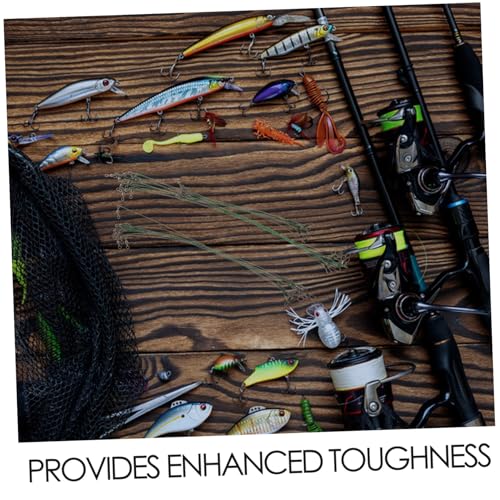 Mikikit 40pcs Steel Fishing Leaders Swivels and Snaps miniatura 3