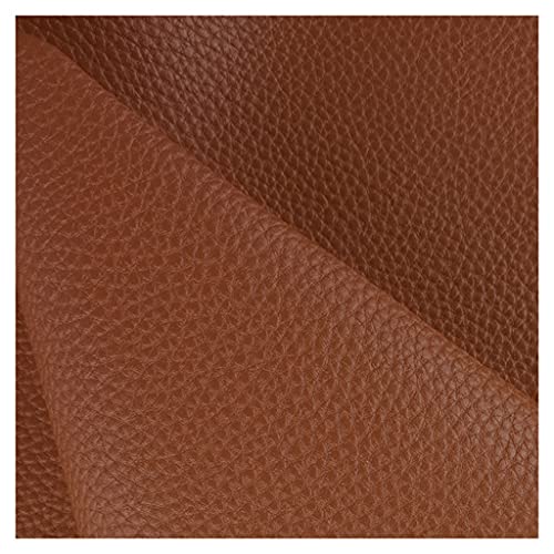 Similicuir vinyle tissu marron rouge pour bricolage de sellerie auto et canapé