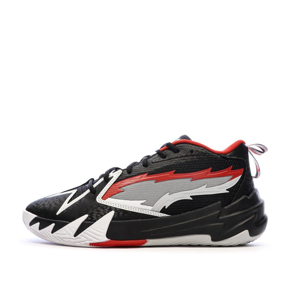 PUMA Zapatillas de Baloncesto Negro/Rojo Hombre Scoot Zeros City
