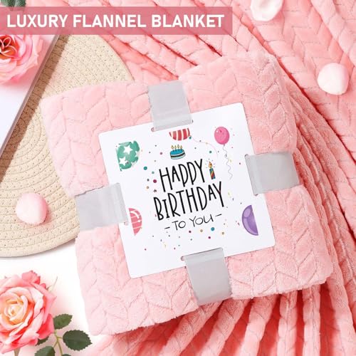 Birthday Gifts for Women Friendship, Happy Birthday Gifts Basket for Mom Friend Sister Wife Her Birthday Gift Unique, Luxury Self Care Gift Rose Relaxing Spa Gifts Set with 3D Birthday Card for Women - Image 4