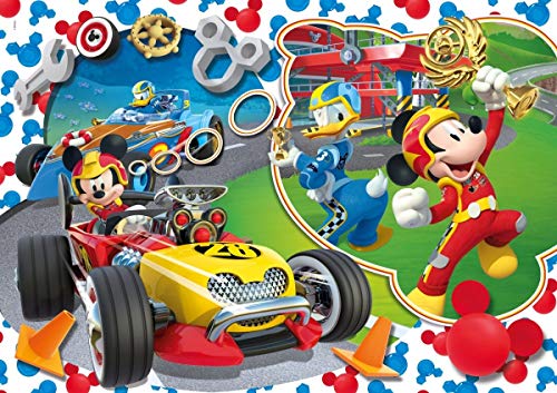 Clementoni Supercolor Mickey Roadster Racers 104 Pièces - vue 4