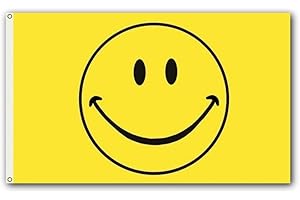 SSK® Premium Smiley Face Outdoor Flag - 3' x 5'