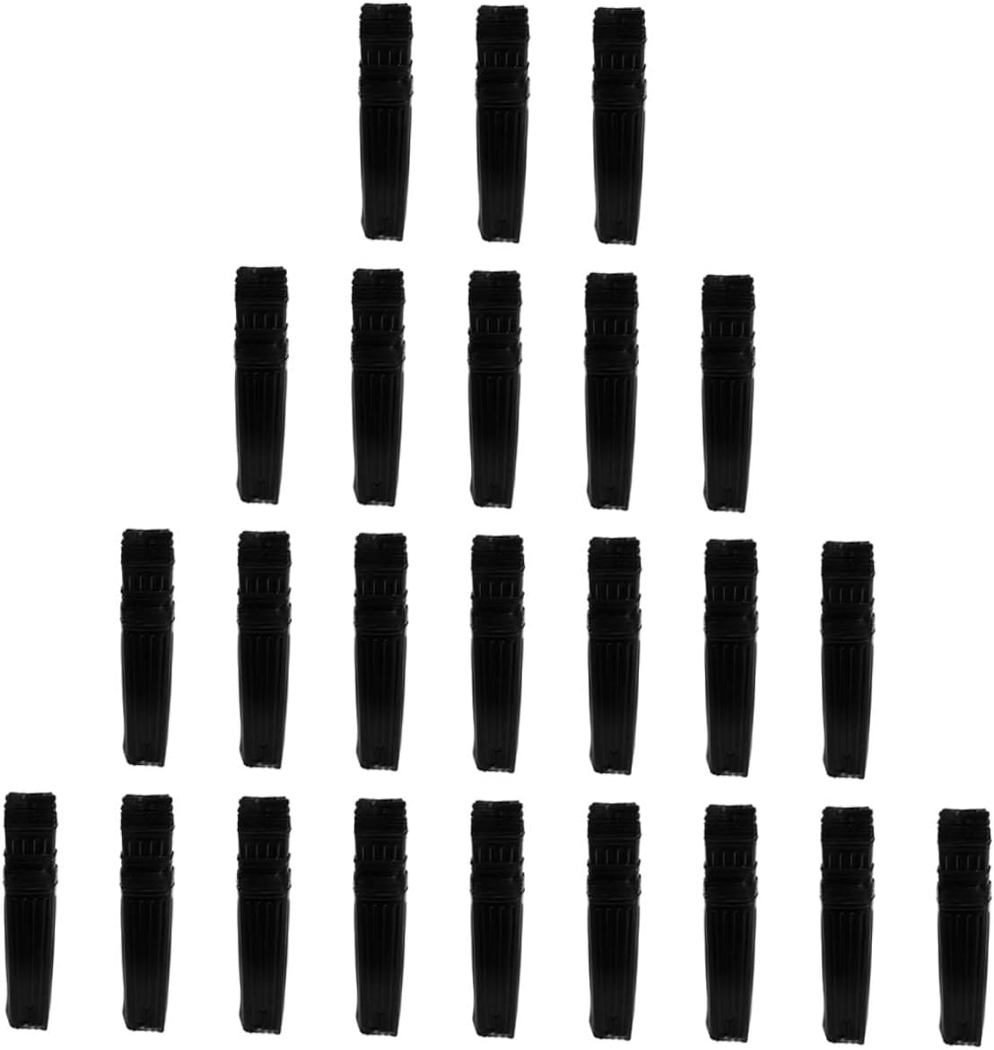 50pcs Black Thickened Nursery Plant Grow Bags 9x29cm Long Seedling Pots for Orange Citrus Gardening Supplies and Plant Nursery