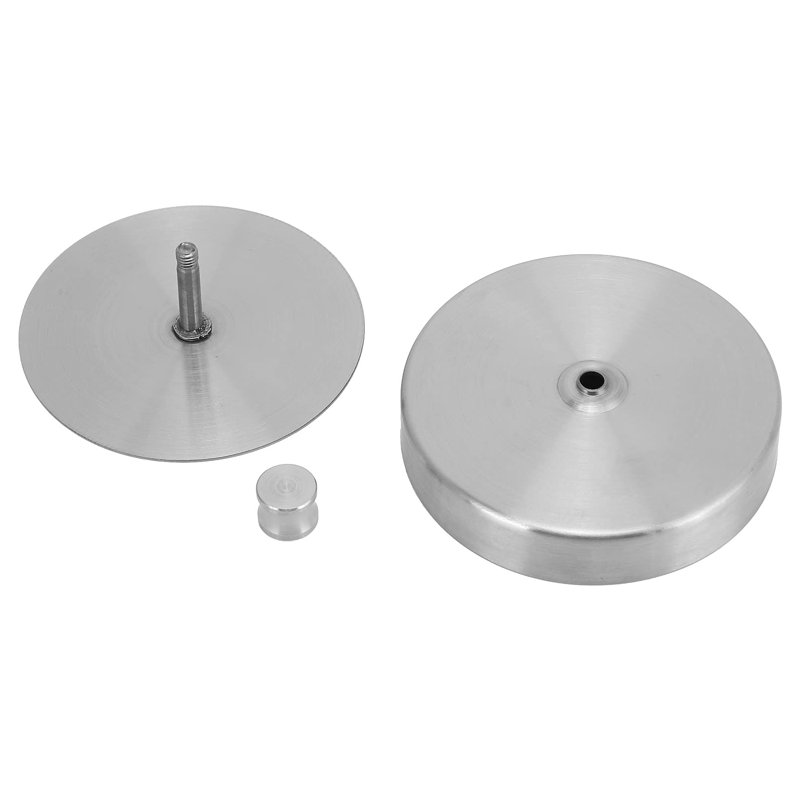 Pressa per hamburger in acciaio inox di qualità alimentare con rivestimento antiaderente Patty Presse con manico regolabile