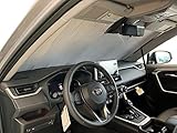 Heatshield, The Original Windshield Sun Shade, Custom-Fit for Toyota RAV4 SUV 2019, 2020, 2021, Silver Series