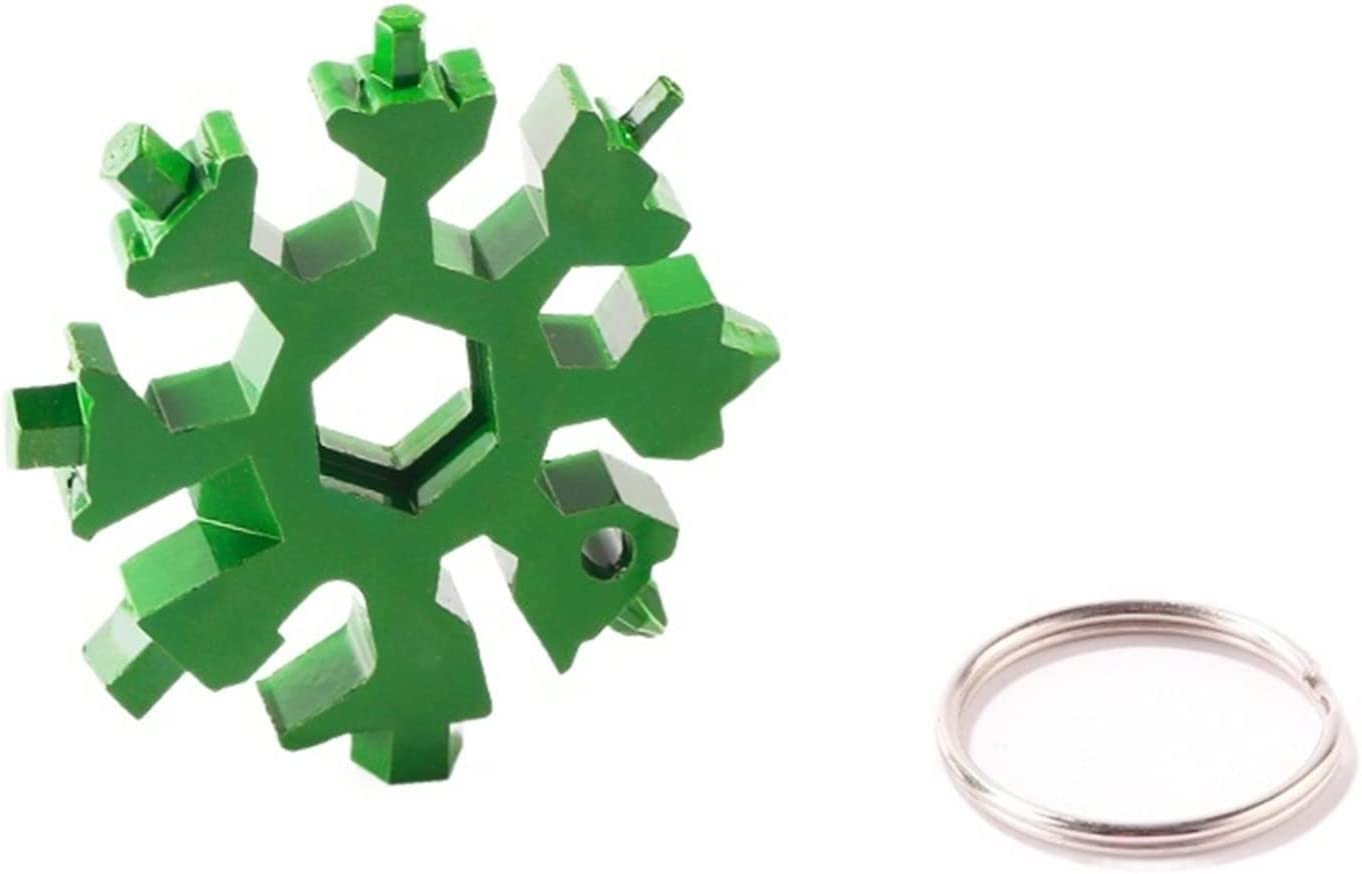 Schneeflocken-Schraubenschlüssel, Schneeflocken-Multitool, Schraubendreherschlüssel(Colour)