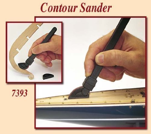 Amati 7393 - Lijadora manual para contornos en maquetas de barcos