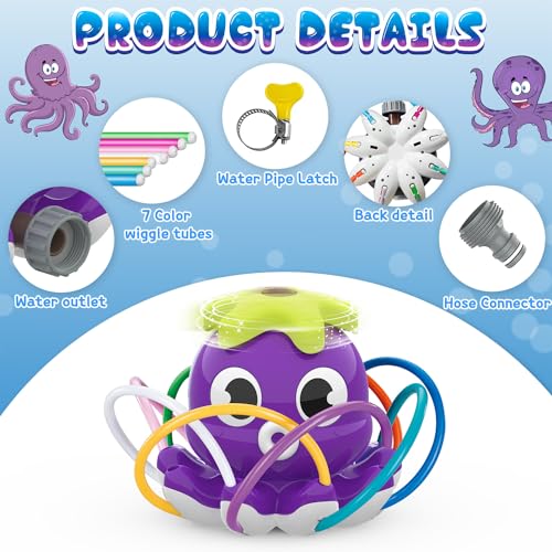 Samtop 6034 Outdoor Water Spray Sprinkler For Kids And Toddlers thumb #3