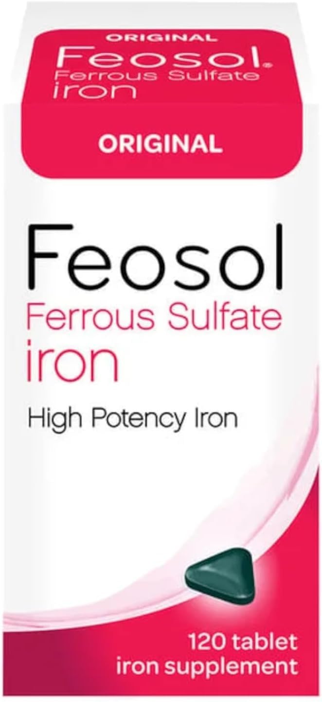 Feosol Original Ferrous Sulfate Iron Supplement 120 Tablets-picture-14