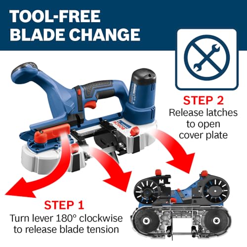 BOSCH GCB18V-2N 18V Compact Band Saw (Bare Tool) 6 BOSCH GCB18V-2N 18V Compact Band Saw (Bare Tool) - Image 6