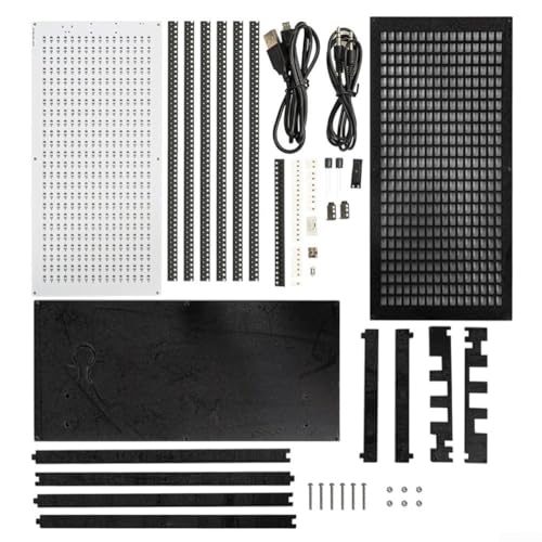 Kit d'affichage de musique à DEL avec motifs lumineux réactifs et panneau lumineux pour le salon