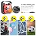 WindGallop Portatil Compresor Aire Coche 12V Inflador Ruedas Coche Mini Compresor de...