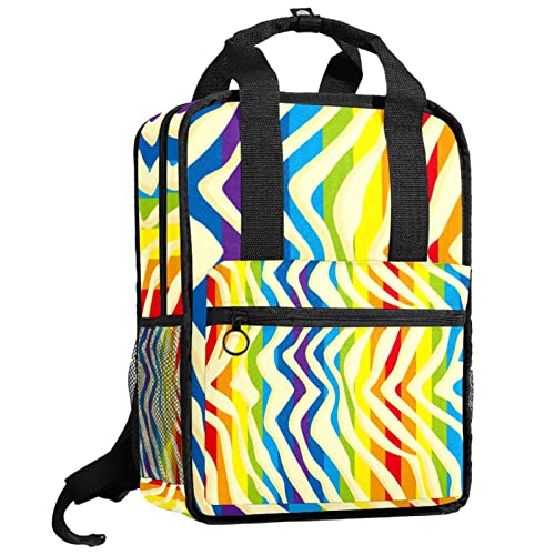 Cartable filles et garçons à motif printemps idéal pour l'école et les sorties de week-end