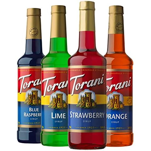 Torani Soda Flavor Syrup Variety Pack Cover