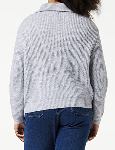 ONLY Damen Onlbaker L/S Zip Knt Pullover - Image 5