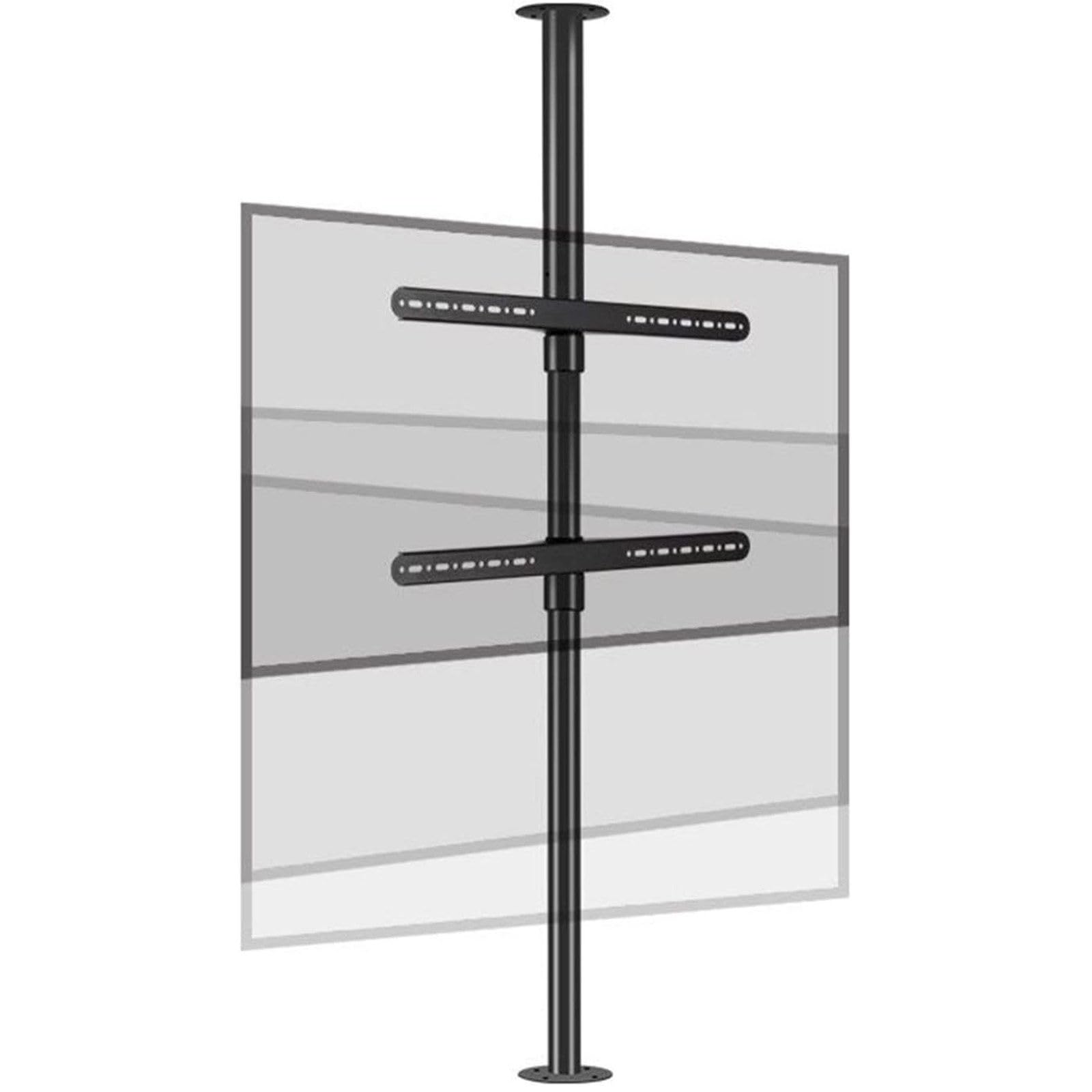 Support rotatif à 360 degrés pour écran 32-75 pouces inclinable de sol et plafond