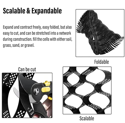 Dalle de sol géotextile haute densité structure renforcée - 7