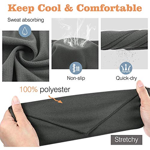 Moko Scarf Mask Bandana With Ear Loops 3 Pack, Neck Gaiter Balaclava Uv Sun Protection Face Mask For Dust Wind Outdoors Motorcycle Cycle Bandana Headband For Women Men, Army Green & Black & Dark Gray #TOP2