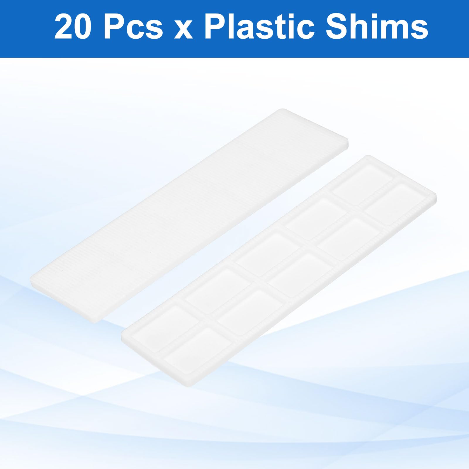Plastic Shims for Leveling - 20 Pack -3