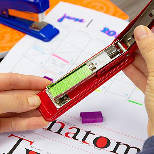 image for BAZIC Products BAZIC Staples Standard (26/6) Metallic Color 3000/Pack,