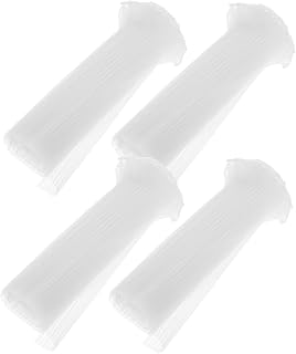 Gadpiparty 4piezas para Embalaje De Flores Papel De Malla para Diseño De Cuentas De Perlas Sintéticas para Envolver De Flores Suministros De Floristería para Decoración Color Blanco