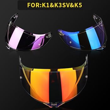 Amazon | バイク ヘルメット シールド ミラーシールド K1 k3SV