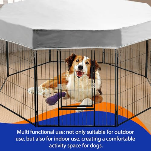 Housse imperméable Oxford anti-UV pour préserver la cage à chien du soleil - 4