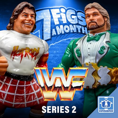 Page de couverture de Looking Back At WWF Hasbro Series 2 (1991)