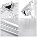 Men's Shirts Sequins Shiny Short Sleeve Polo Top Button Hipster Nightclub Party Prom Costume 70s t-Shirt Silver