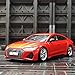 KXSM 1:35 per Audi per RS7 Sportback Modello di Auto in Lega di Auto Die Cast Giocattolo Modello di Auto Tirare Indietro Giocattolo per Bambini Regalo di Compleanno (Color : Red)