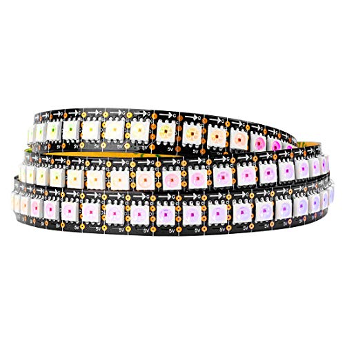 Cinta LED direccionable BTF-LIGHTING 1m 144 LEDs/m DC5V miniatura 1