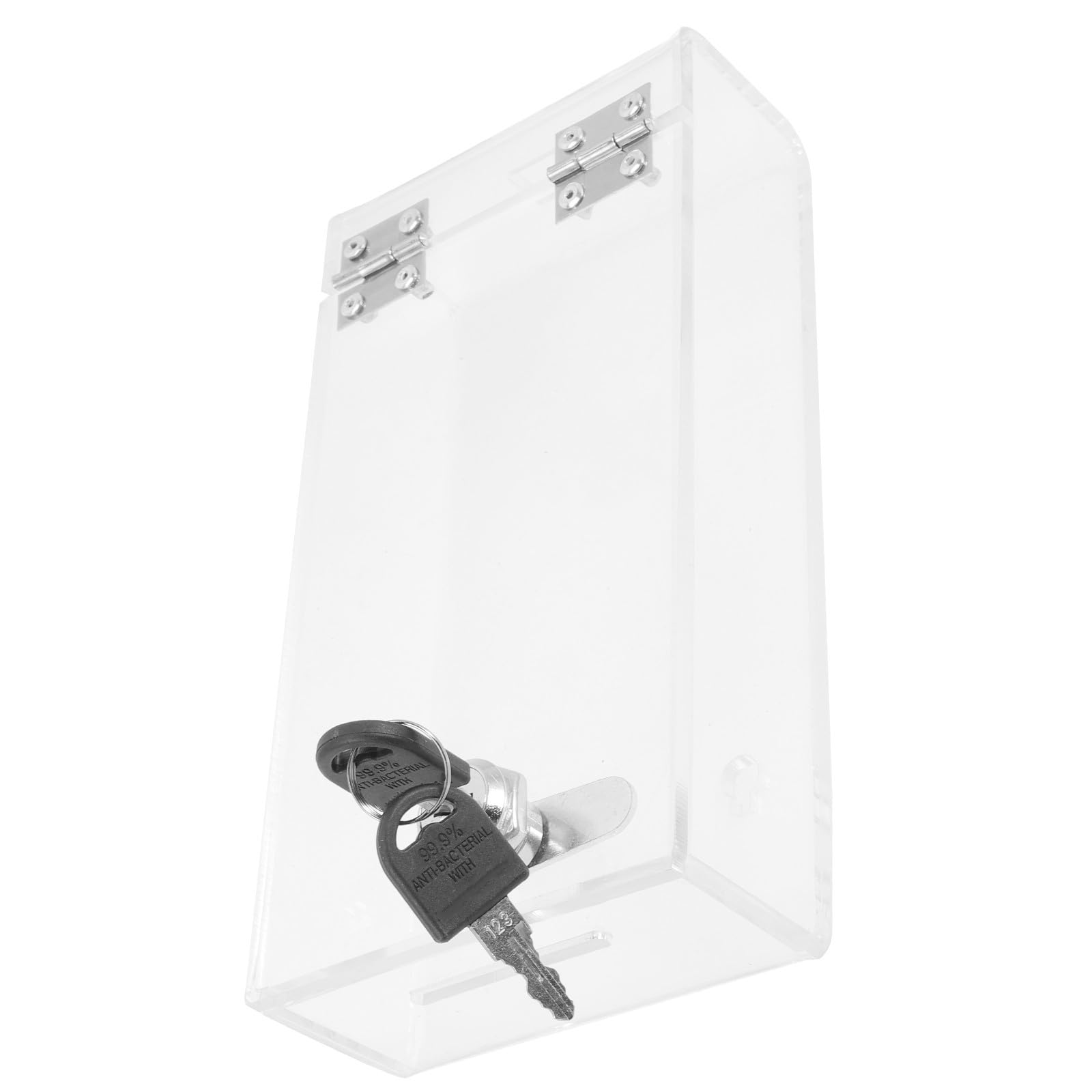 Caja de seguridad para teléfono celular PRETYZOOM de acrílico transparente para oficina