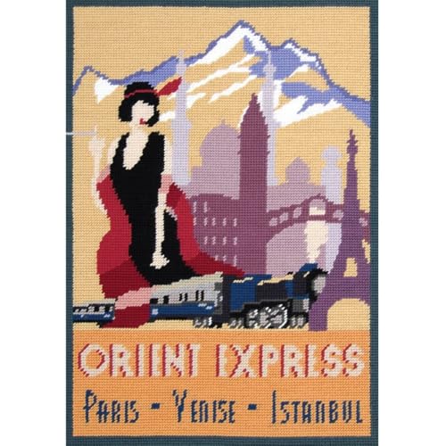 DMC Canevas Penelope Imprimé Orient-Express 40 x 52 cm