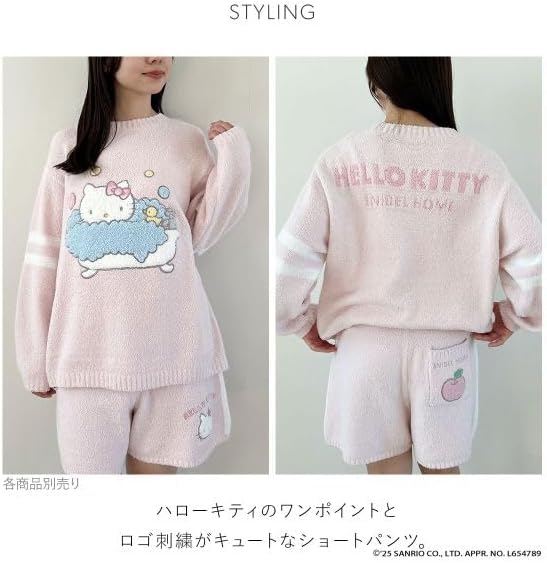 スナイデルホーム【HELLO KITTY】総柄ロングパンツ ピンク キティ HELLO KITTY】総柄ロングパンツ(ロングパンツ)｜スナイデル