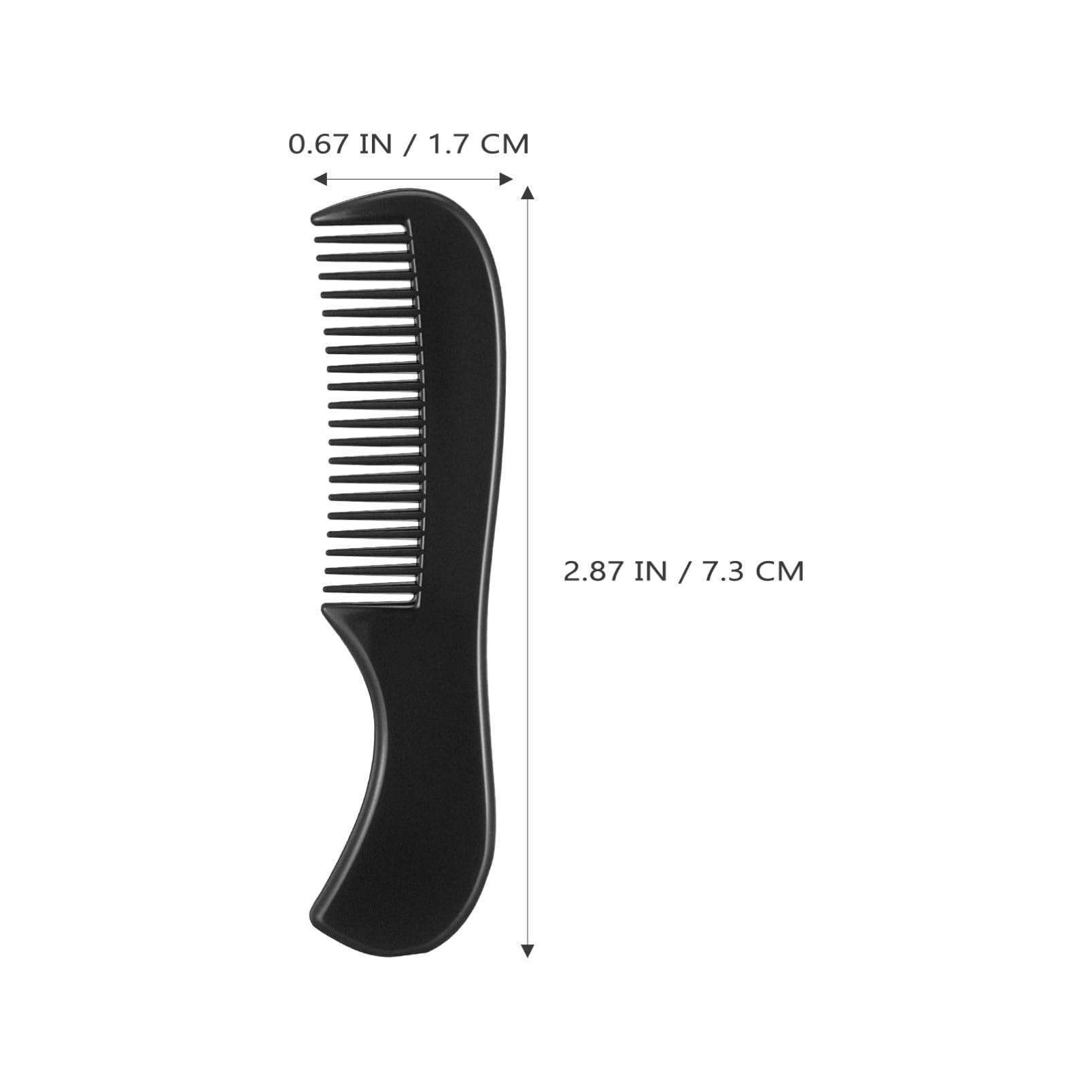 Mikinona 50stücke Teiliges Herren Pocket Kamm Für Bartpflege Und Haarstyling Bartkamm Mit Feiner Verarbeitung Für Unterwegs Für Glänzendes Und Gesundes Haar
