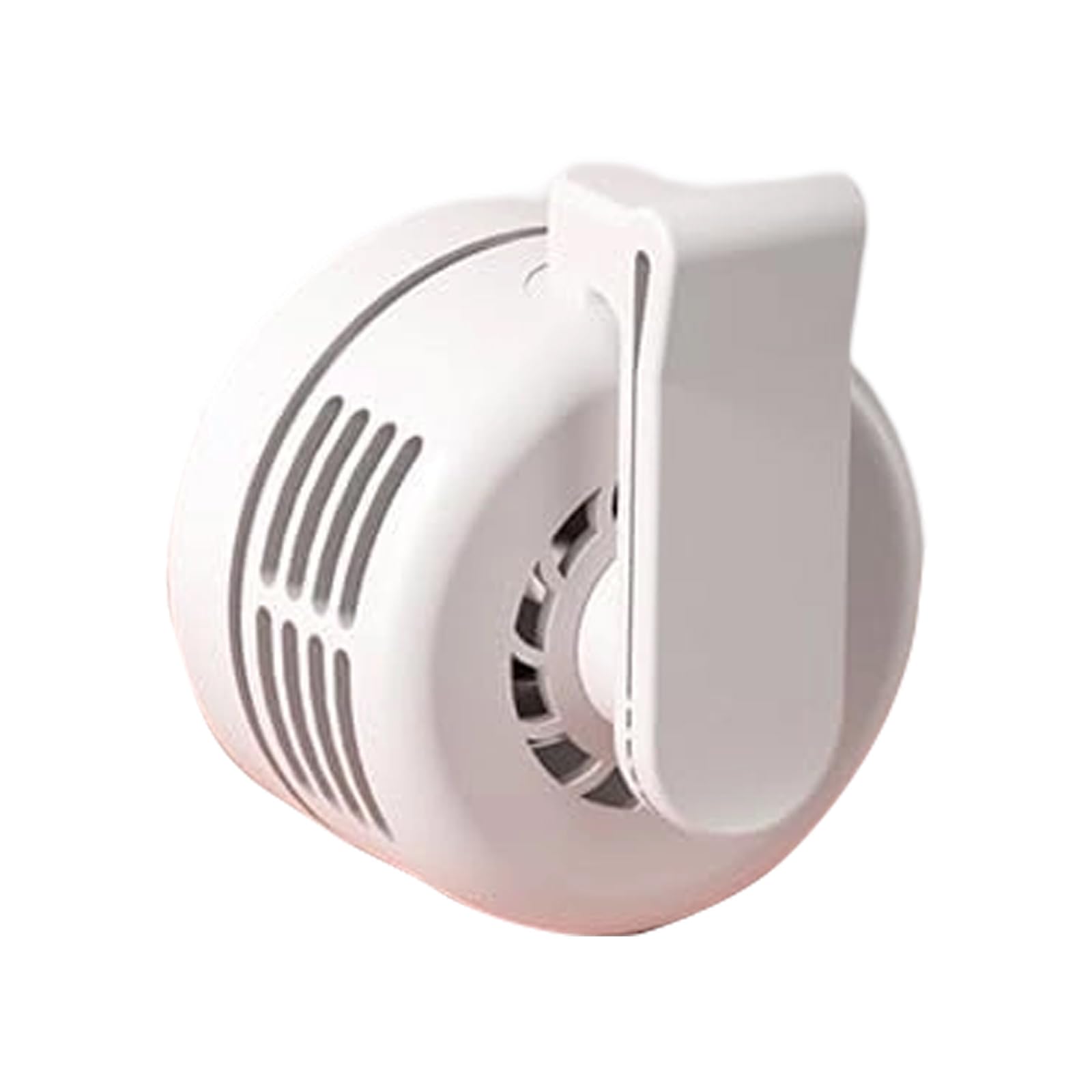 Uqezagpa Portable Bladeless Fan Clip on Adjustable 3 Speed Suspended Waist Fan 360 Degree Rotatable Suitable for Outdoor Travel Clip USB Rechargeable