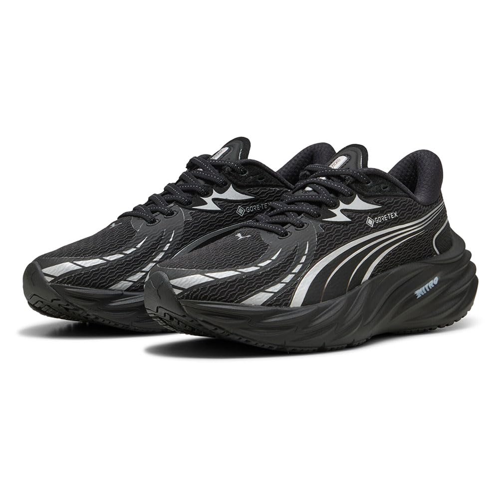 PUMA Velocity Nitro 4 GTX Running Shoes UK 7.5 Black