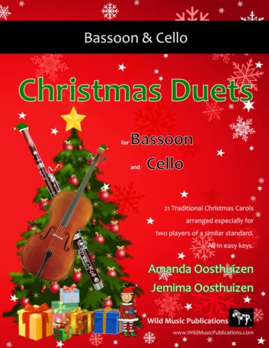 Christmas Duets for Bassoon and Cello: 22 Traditional Carols arranged especially for equal bassoon and cello players of intermediate standard.