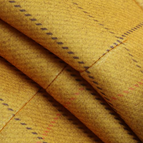 5665 Mens Plaid Jacket V-Neck Sleeveless Formal Fashion Vest Waistcoat Business Dress Suit Vests for Wedding Blazer Vest4