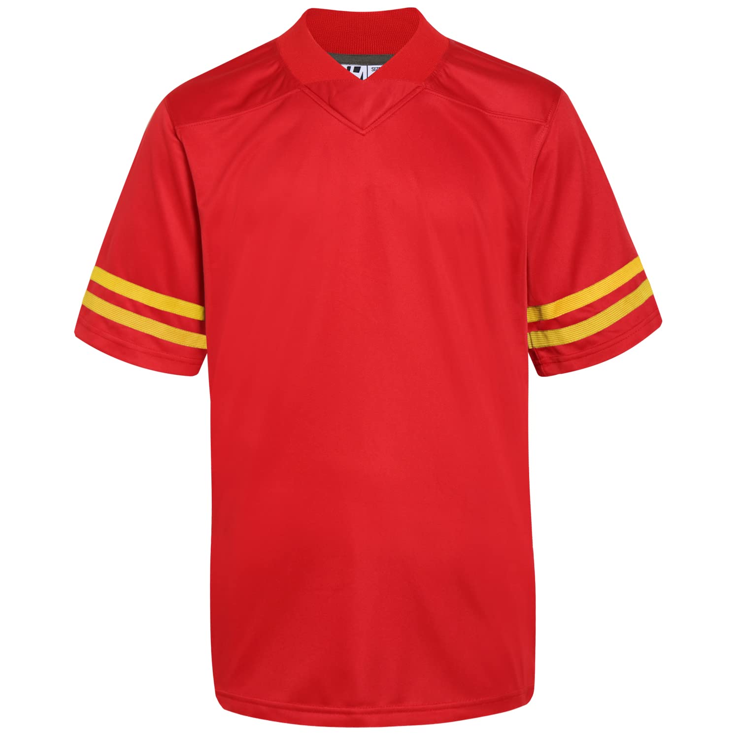 Pullonsy Blank Football Jerseys for Men Adult Hip-Hop Hipster Shirt Practice Sports Uniform Tops