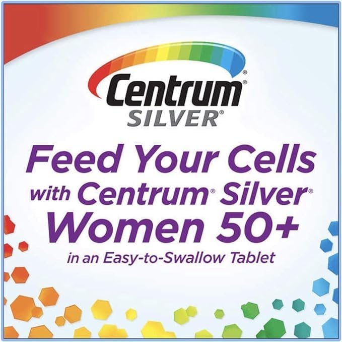 Miniatura 5 de Centrum Silver Multivitamínico para mujer 50 Plus (275 ct.) con adhesivo TAHA