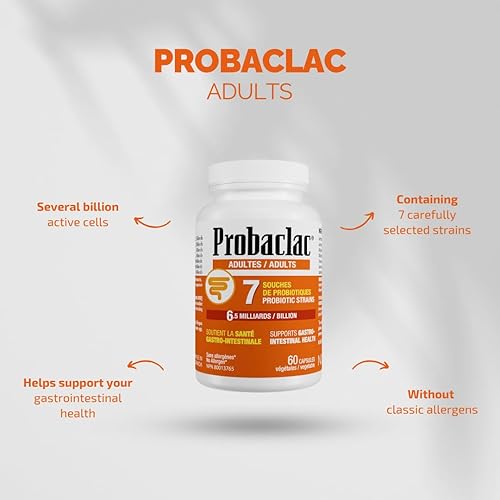 Miniatura 3 de Probióticos para adultos – Salud intestinal diaria y apoyo inmunológico, alivia la hinchazón y apoya el equilibrio digestivo – 60 cápsulas estables