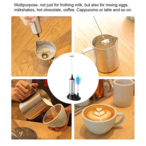 Espumador de Leche, Mezclador de Café Multifunción Fácil de Limpiar para Batidos de Huevos Revueltos, Chocolate Caliente… - Imagen 5