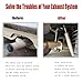 Exhaust Clamp with Hange fit 3