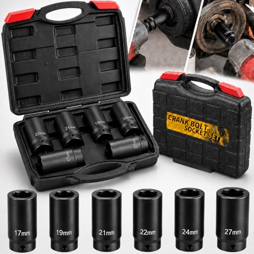 1/2" Drive Crank Bolt Socket Set